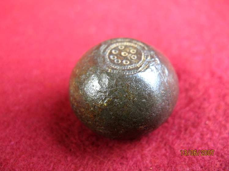 1336. **SOLD** Fine Saxon bronze weight