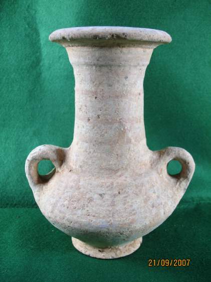 1571a **SOLD** Wonderfully shaped Middle Bronze age vessel