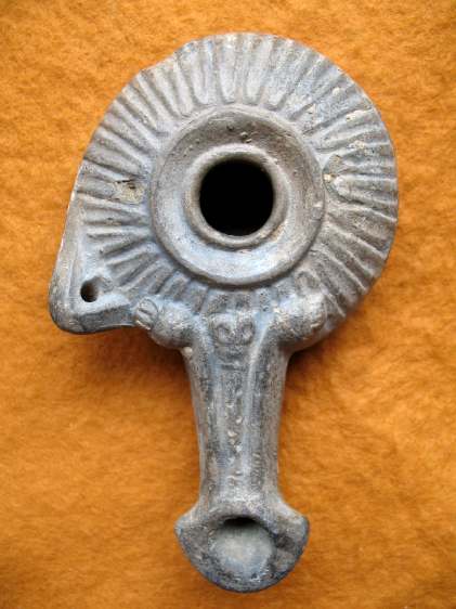 4181 **SOLD** Very fine Hellenistic lamp ex Erskine collection