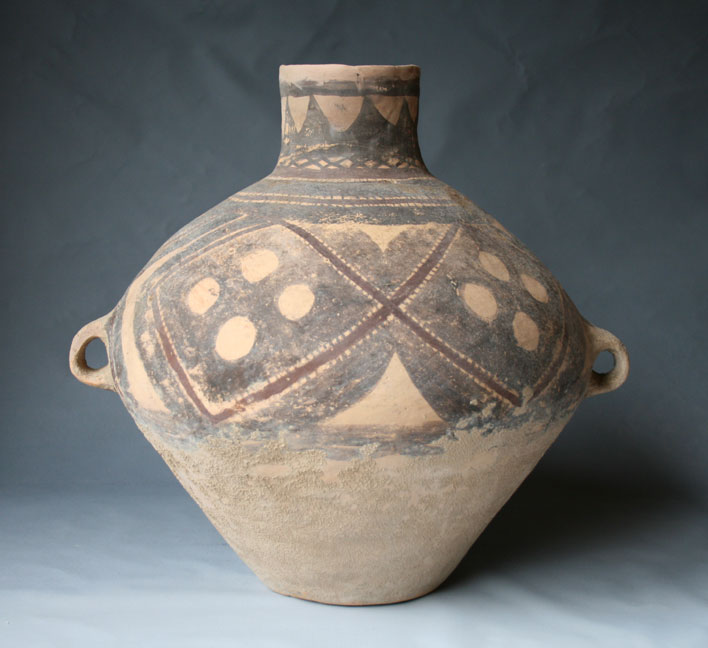 2079. **SOLD** Chinese Neolithic amphora, Yang-Shao Culture, Gansu Phase,