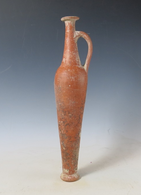 6093b. Lovely Spindle flask : a really elegant shape I think!
