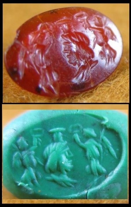 5883. **SOLD** Very attractive Roman intaglio