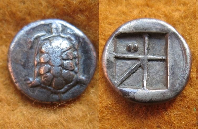Aegina Silver Drachm.