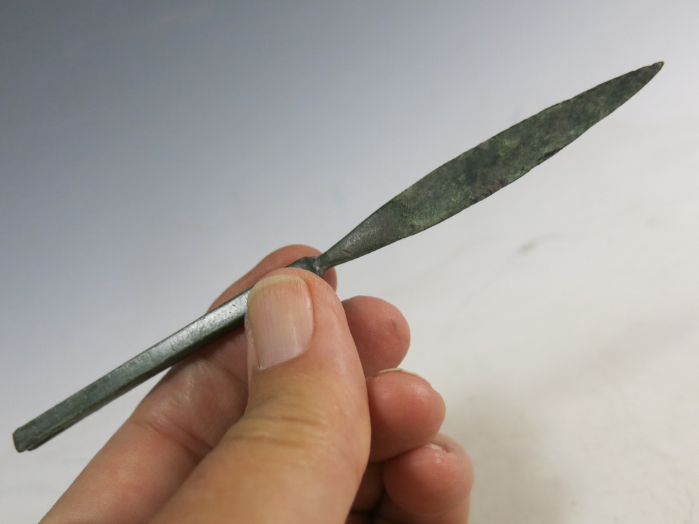 6101. Roman bronze implement.