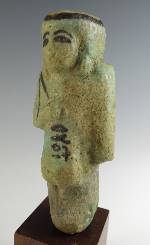 5796. **SOLD** An unusually large overseer, Reis, ushabti 