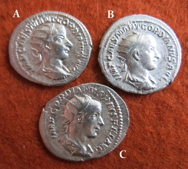 COINS:  Antoniniani of the Emperor Gordian III ONLY ONE LEFT