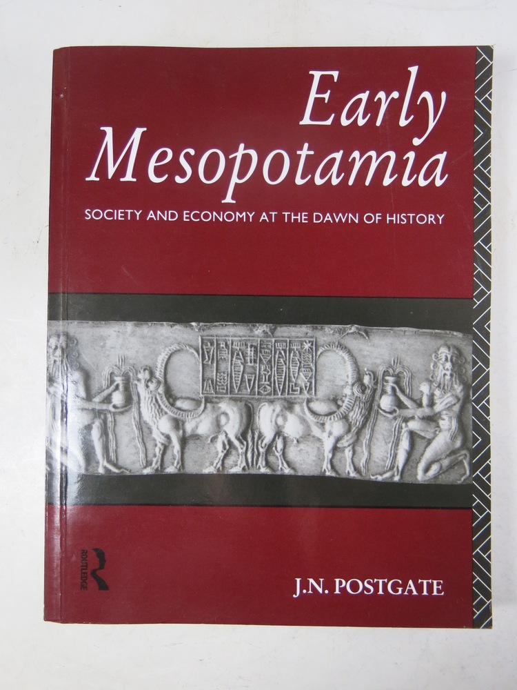 Early Mesopotamia: Society and Economy at the Dawn of History