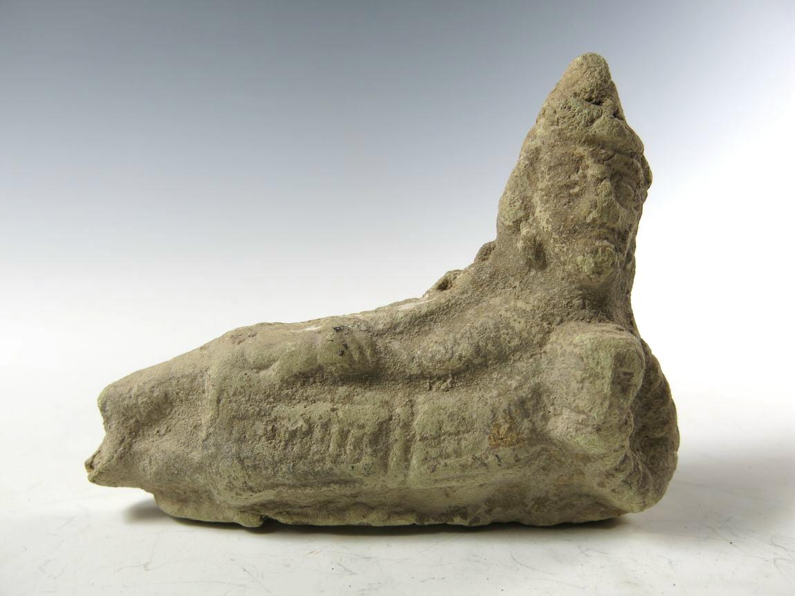 5499. Parthian terracotta banqueteer figurine.