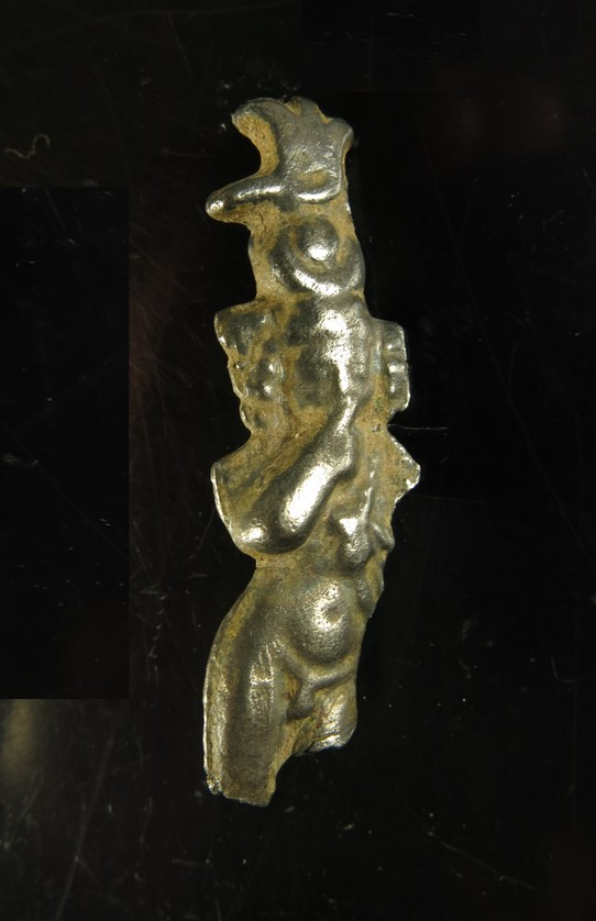 3063. **SOLD** Charming little SILVER amulet of Harpokrates