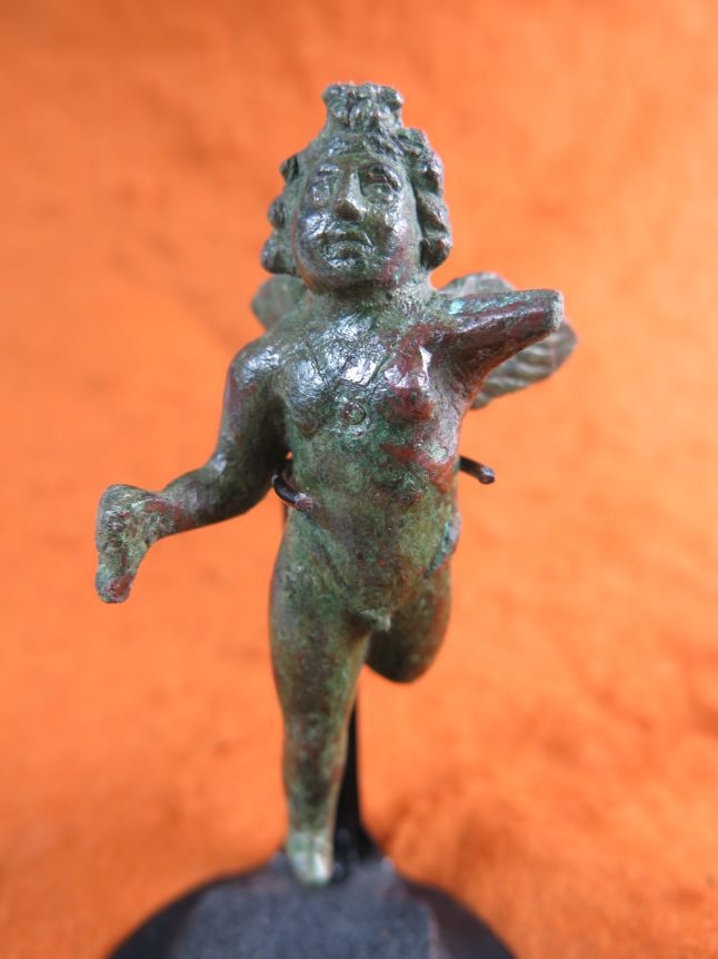 5197. **SOLD** Attractive Roman bronze Eros