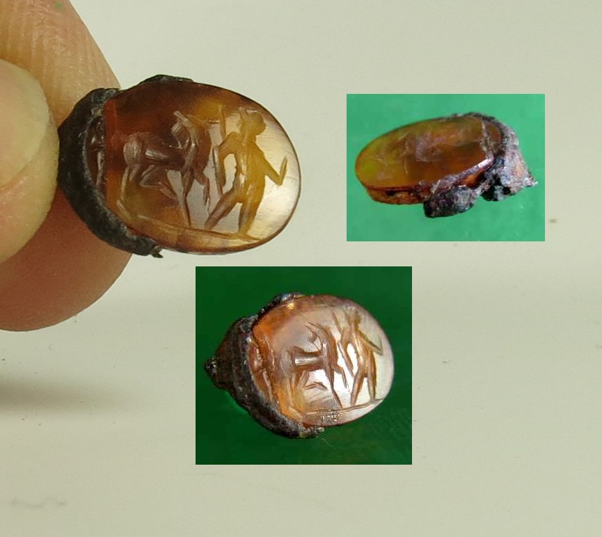 4700. **SOLD** Lovely translucent  Roman intaglio 