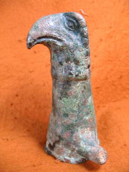 5144. Roman bronze ceremonial chariot fitting.