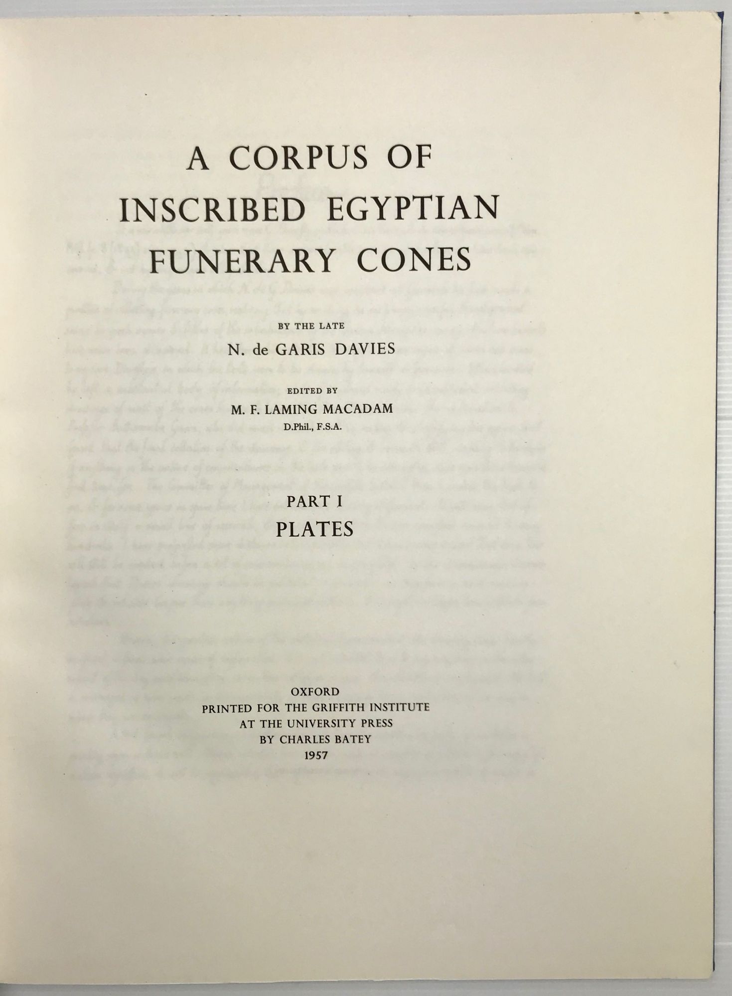 Book: Davies & Macadam-  Exceedingly scarce book
