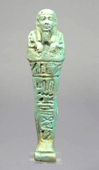 1754. **SOLD** Handsome  named Late Period ushabti