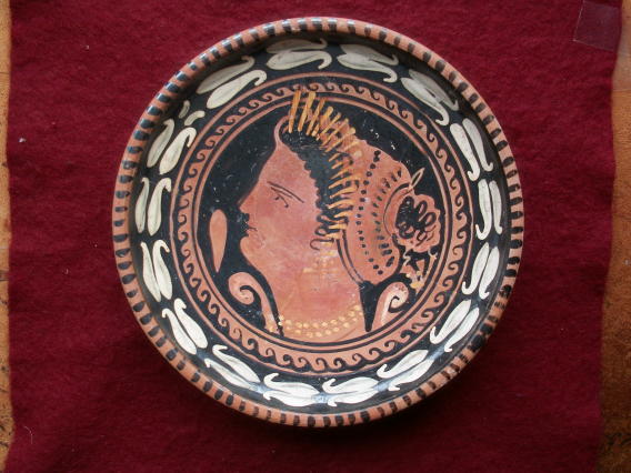 71. **SOLD** South Italian plate : much nicer than usual