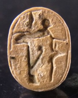 5428. **SOLD** An extremely interesting scarab 