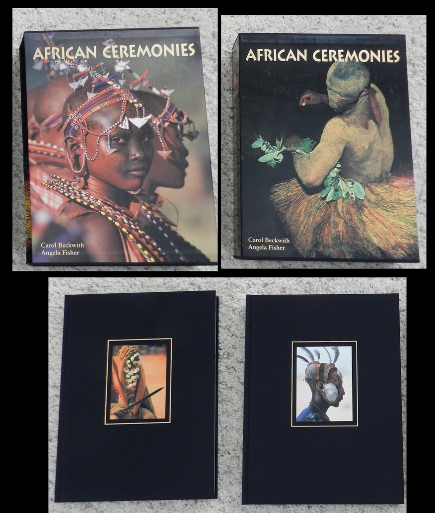 A10. African Ceremonies. Beckwith & Fisher- 2 volumes boxed