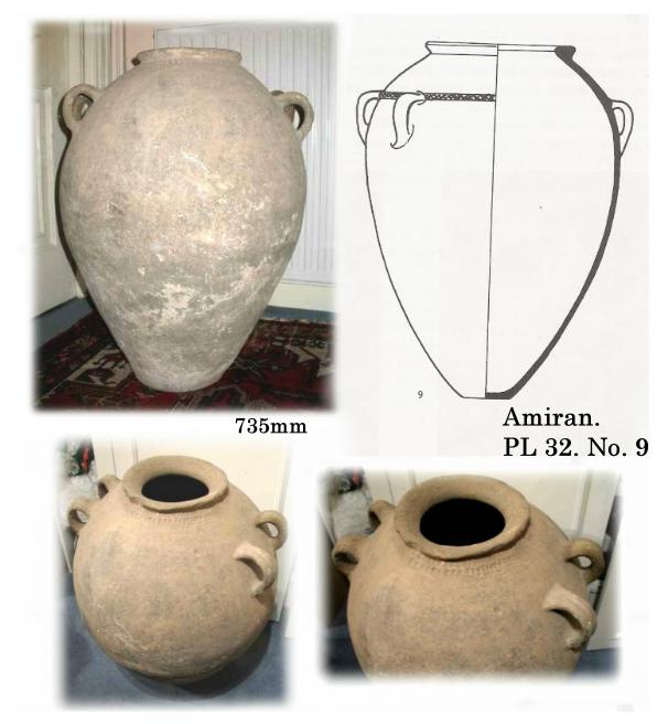 4617. **SOLD** Enormous Middle Bronze Age storage jar 