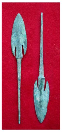 **SOLD** Fine North West "Iranian" arrow tip