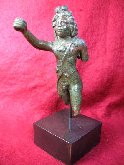 4118. **SOLD** Really lovely Roman bronze figurine