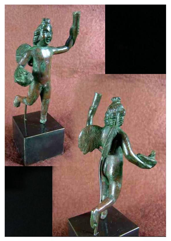 4907. **SOLD** Beautiful Roman bronze Eros