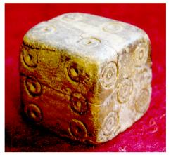 **SOLD**Good Roman bone gaming dice