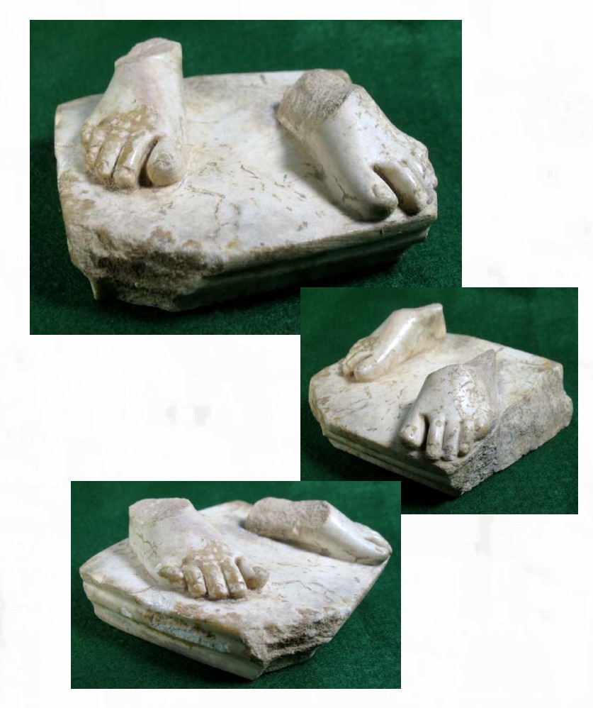 5016. **SOLD** Very fine fragmentary Roman marble