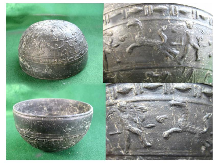 4032.**SOLD**  Very fine Megarian bowl