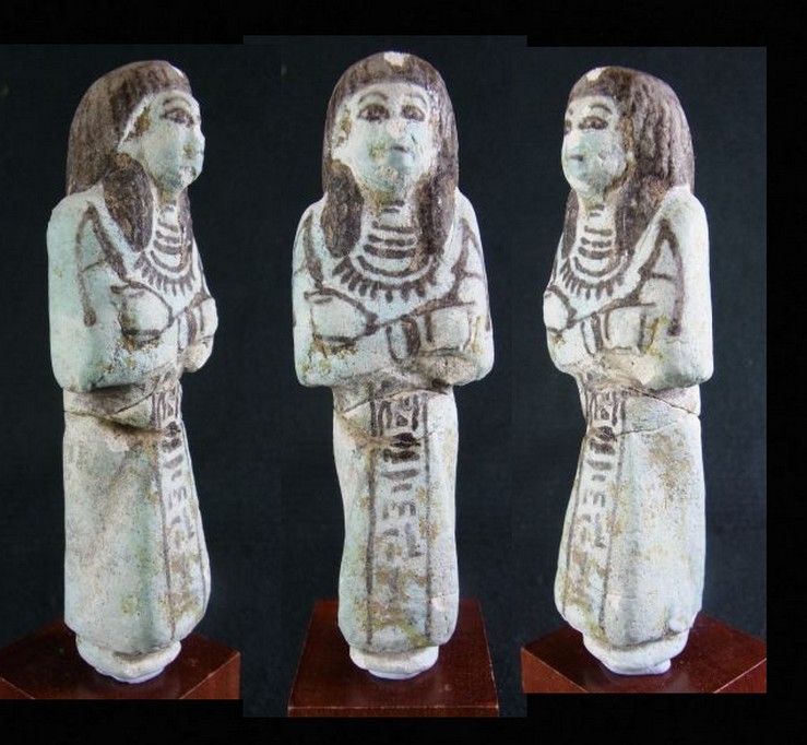 5185.  **SOLD** Attractive New Kingdom shabti for ISTY. New Kingdom.