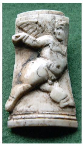 B416.**SOLD**  Lovely fragmentary ivory. Early Roman late Hellenistic