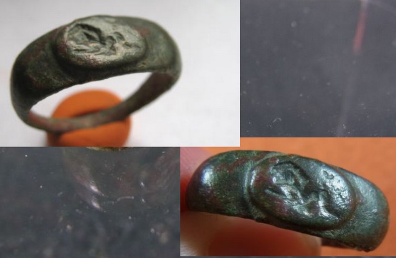 5160. Nice wearable Roman bronze ring
