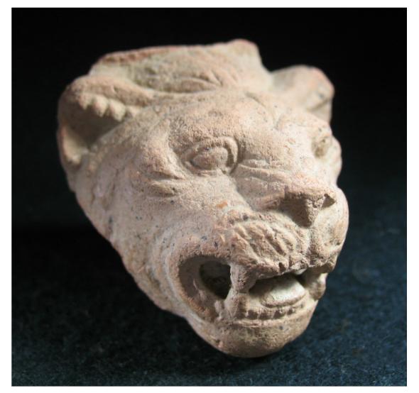1461.**SOLD** Superb Alexandrian terracotta lion head