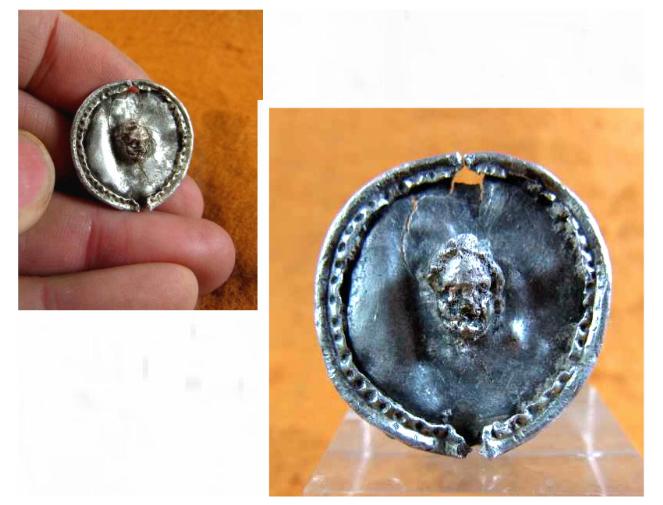 4731. Roman silver stud