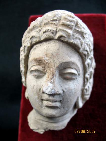 1452. **SOLD** A particularly lovely Gandharan stucco head 