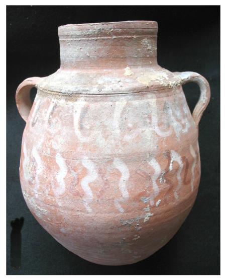 **SOLD** Quite rare painted pottery from Carthage  