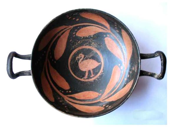 784. **SOLD** A nice South Italian Greek stemless kylix 