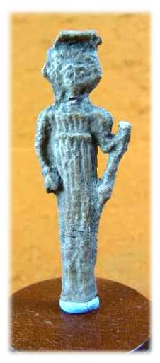 1847. **SOLD** Very interesting small Roman lead votive